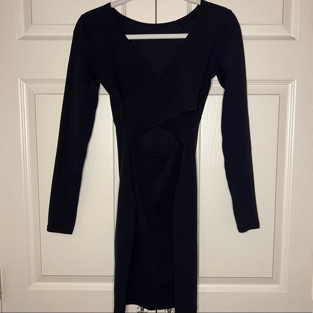 Lululemon Wrap Back Long Sleeve Dress - Picture 7 of 13